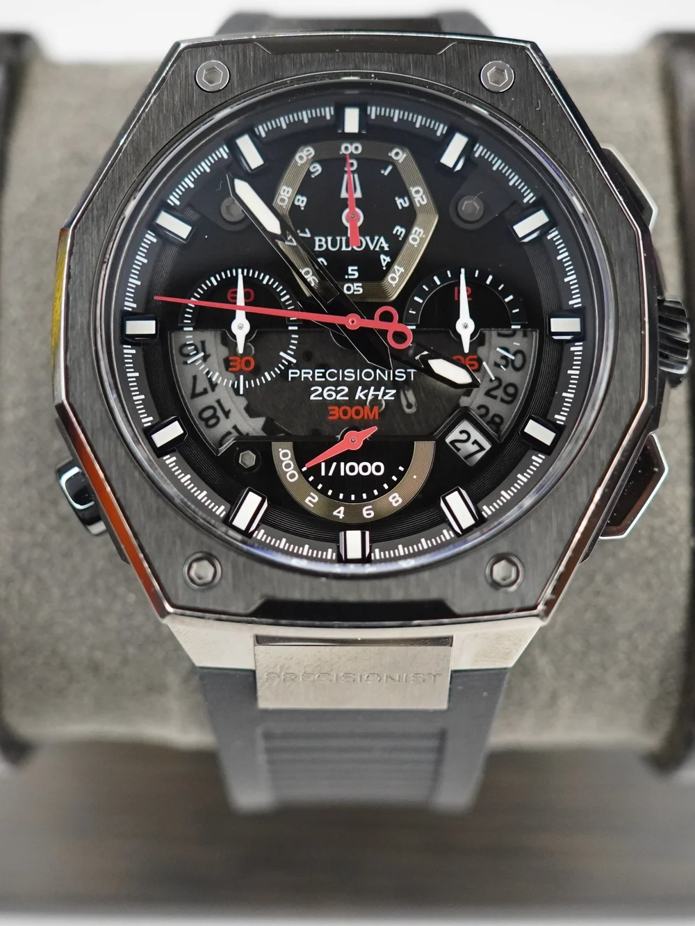 Bulova Series X 98B358 Precisionist 262kHz Quartz Chronograph 300M Watch